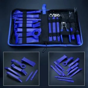 Trim Removal Tool Set & Clip Plier Upholstery Remover Nylon Car Panel Removal Set